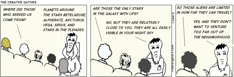 Are those the only stars in the galaxy with life?